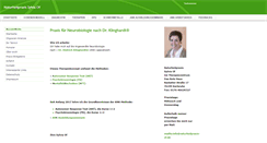 Desktop Screenshot of naturheilpraxis-of.de